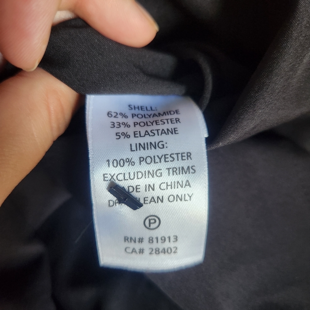 Tracy Reese Neoprene Hi Low Black Dress 6 - Picture 10 of 11